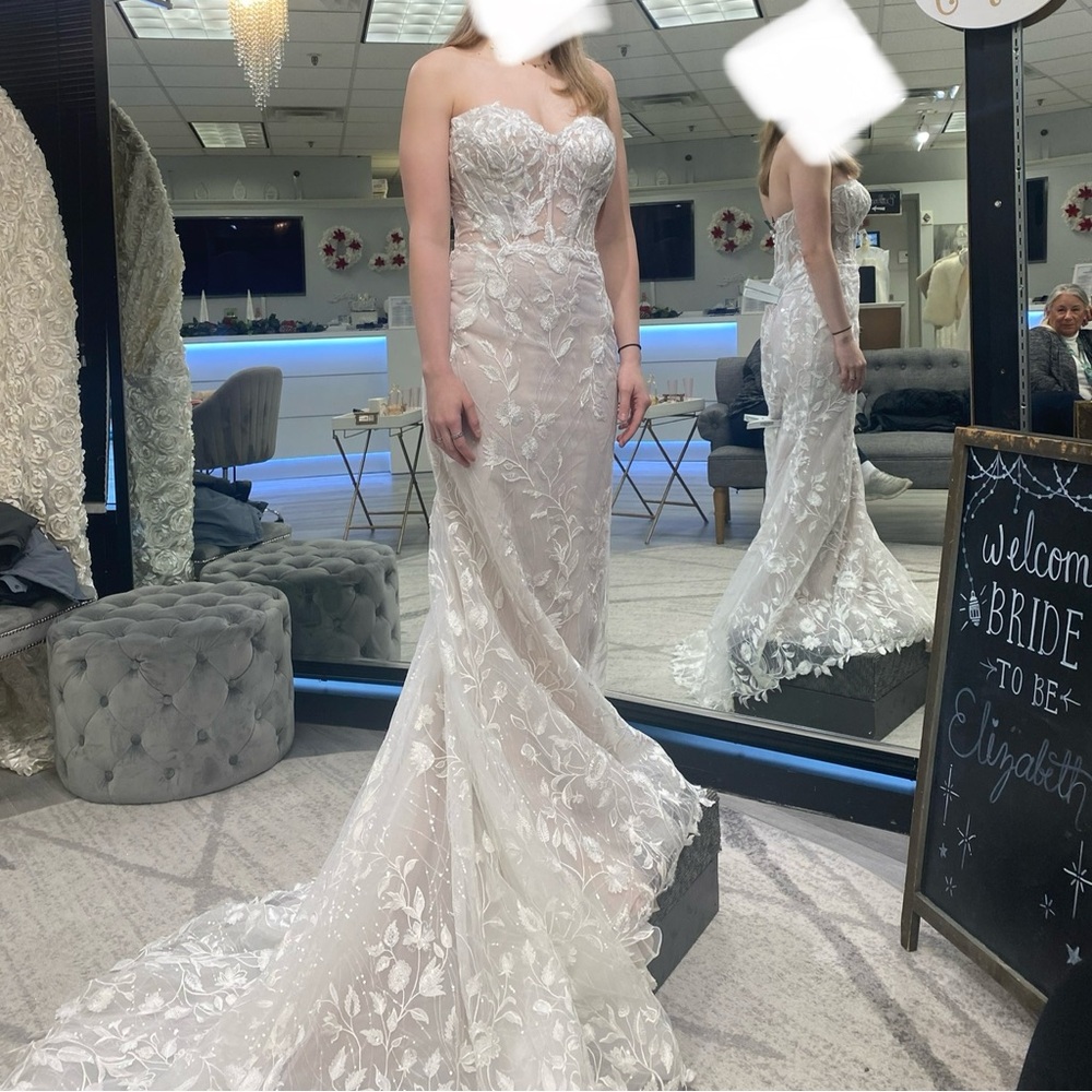 MAGGIE SOTTERO FAIRCHILD DRESS NO SLEEVES - Picture 3 of 9